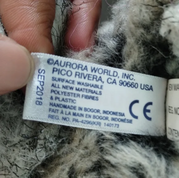 Aurora Great Horned Owl 9" Stuffed Realistic Animal Plush - Picture 11 of 13